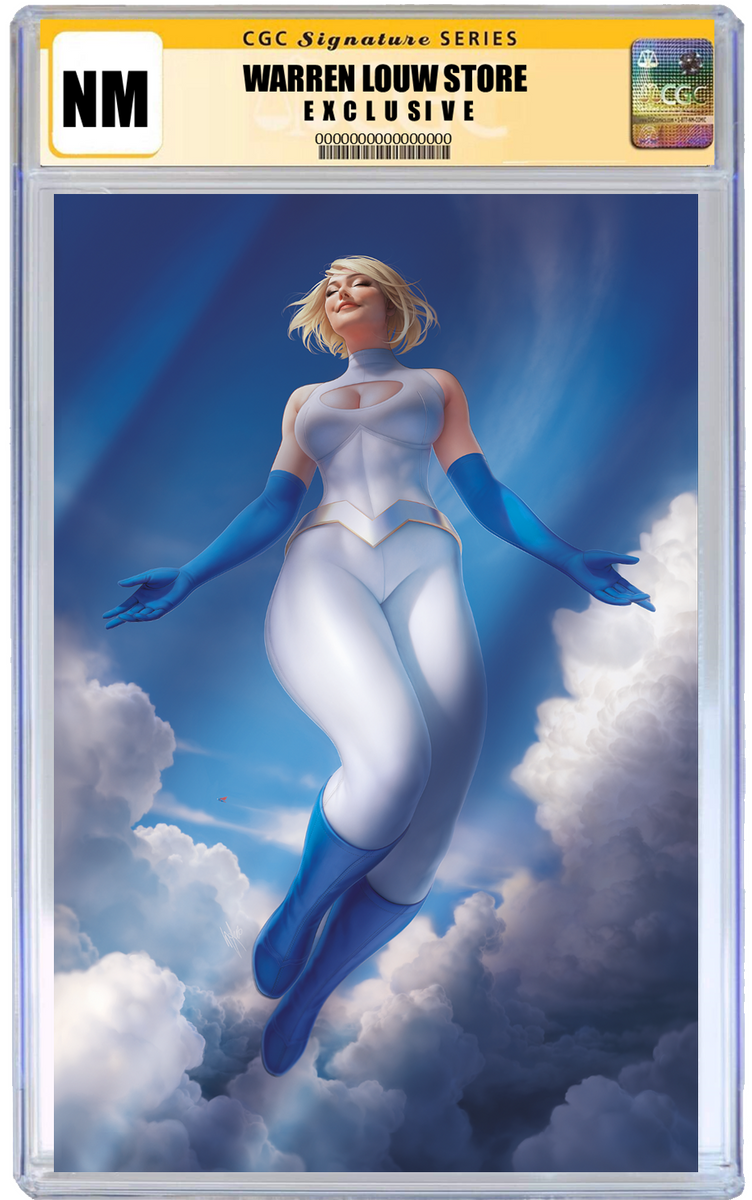 Power Girl 1 Dc Foil Variant Options Warren Louw Store