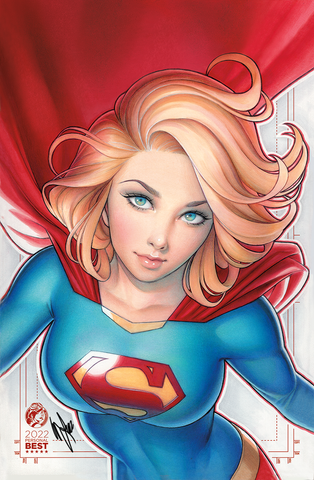 SUPERGIRL "2022 PERSONAL BEST" PRINT SIGNED WITH COA LTD TO 30