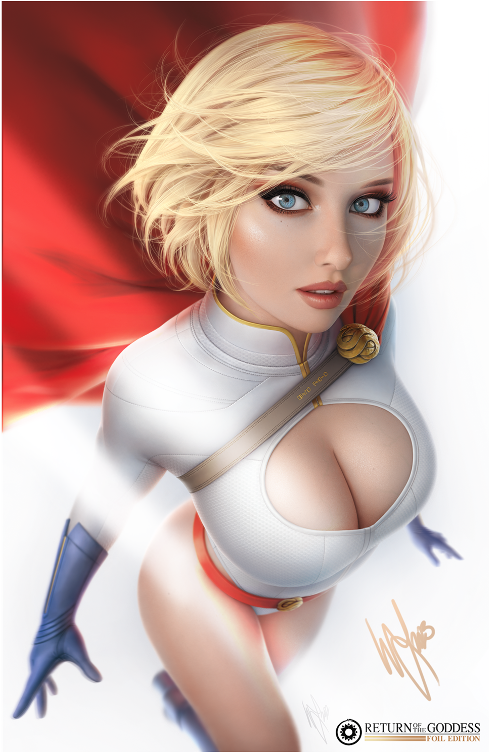 ACTION COMICS #1051 WARREN LOUW FOIL VAR SIGNED WITH COA