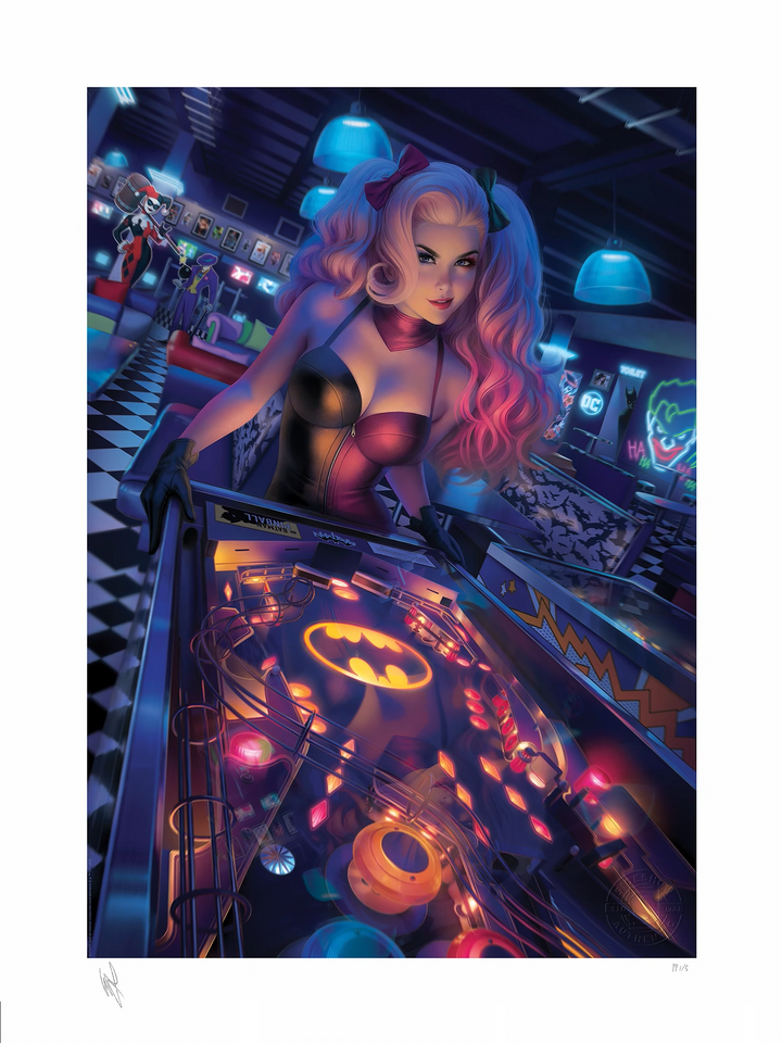 LEGEND OF THE DARK KNIGHT #1 SIDESHOW COLLECTIBLES PRINT