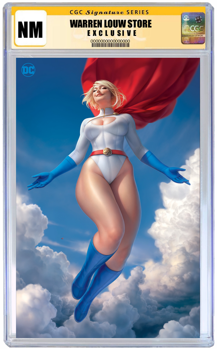 POWER GIRL #1 WARREN LOUW STORE EXCLUSIVE OPTIONS