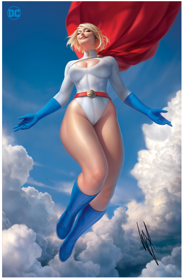 POWER GIRL #1 WARREN LOUW STORE EXCLUSIVE OPTIONS