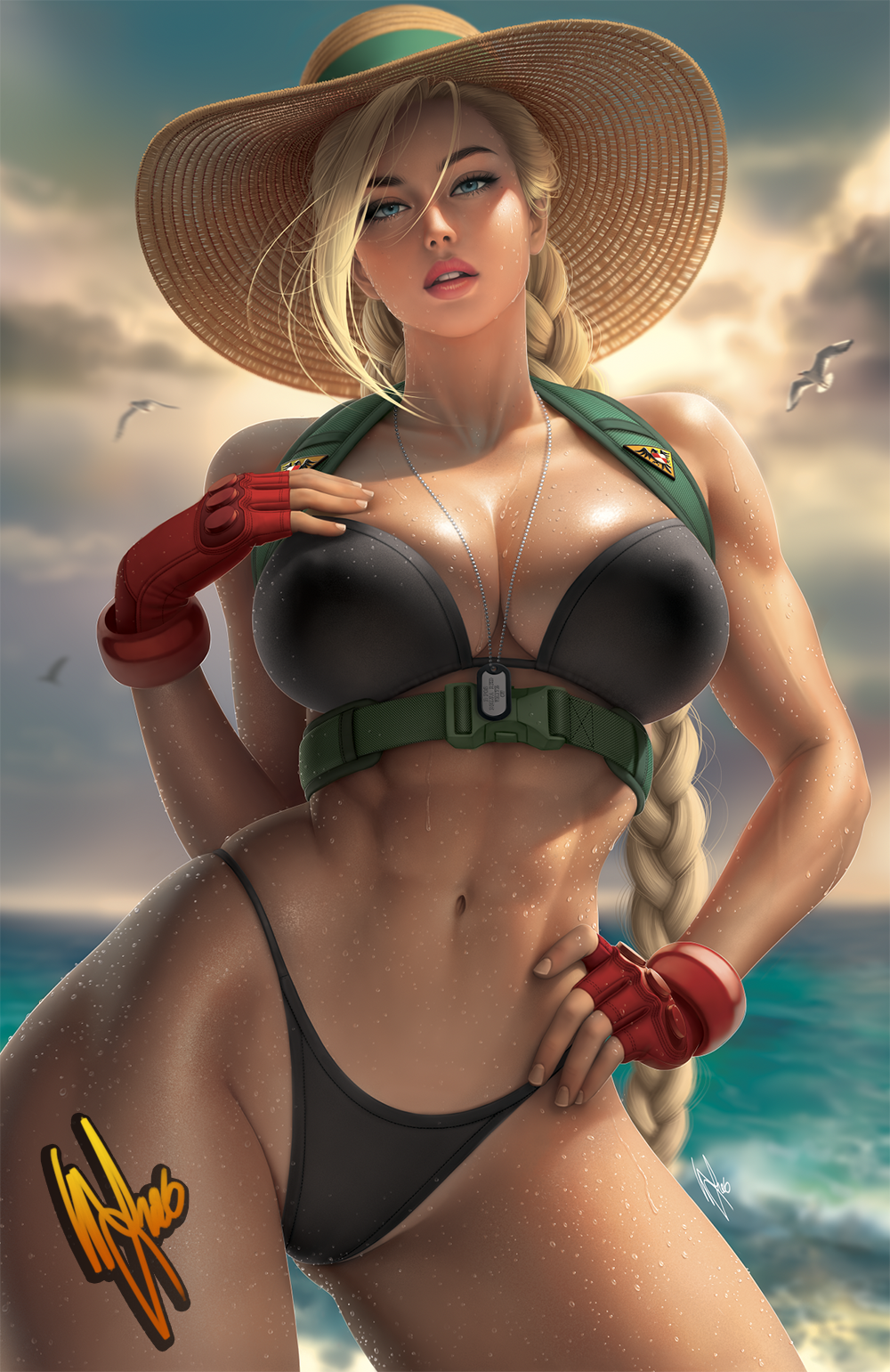 STREET FIGHTER SWIMSUIT SPECIAL #1 WARREN LOUW STORE EXCLUSIVE