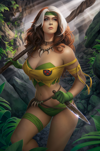 ROGUE SAVAGE LAND #1 WARREN LOUW STORE EXCLUSIVE OPTIONS