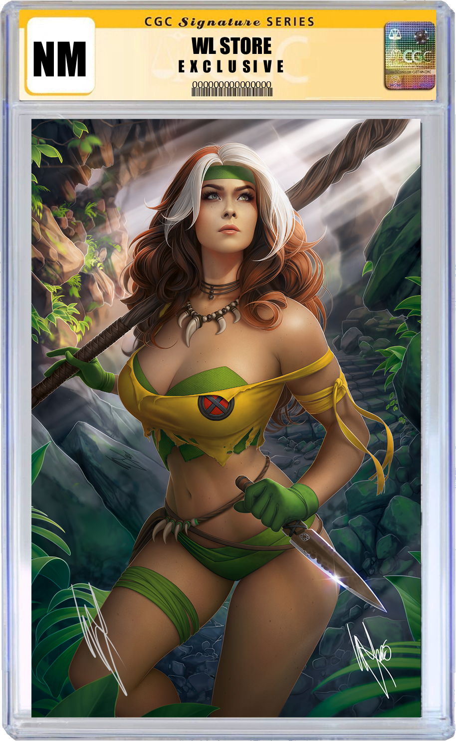 ROGUE SAVAGE LAND #1 CGC 9.4 WARREN LOUW STORE EXCLUSIVE