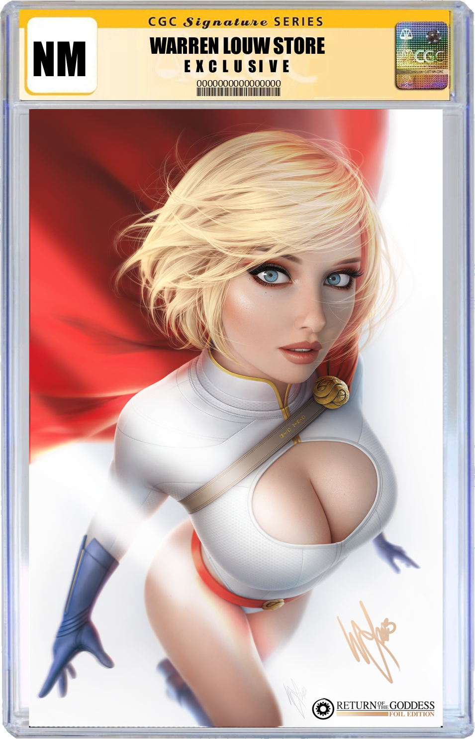 ACTION COMICS #1051 WARREN LOUW STORE FOIL EXCLUSIVE OPTIONS