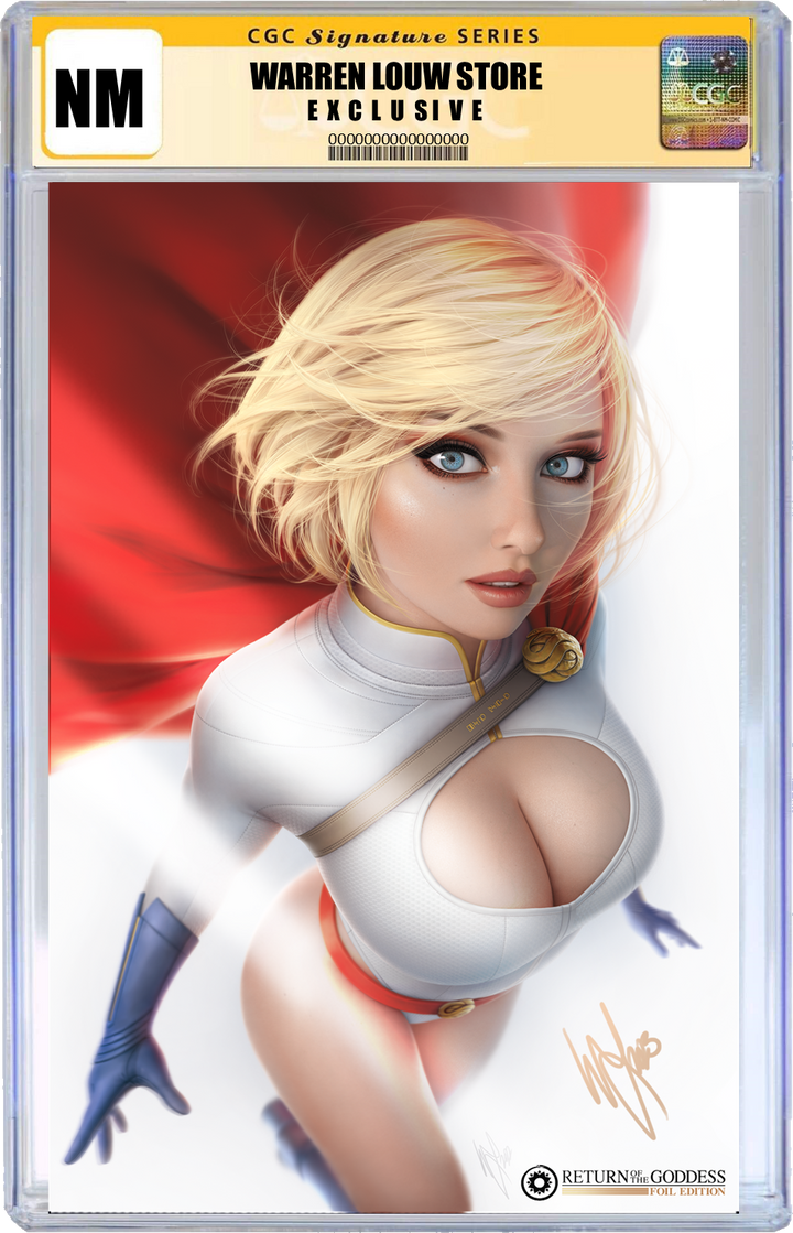 ACTION COMICS #1051 WARREN LOUW STORE FOIL EXCLUSIVE OPTIONS