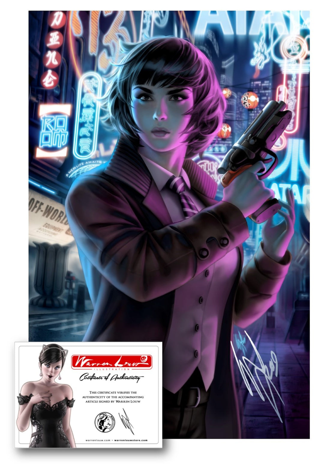 BLADE RUNNER #1 WARREN LOUW STORE EXCLUSIVE