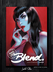 Blend Sketchbook Three | LIMITED EDITION (Numbered and signed)