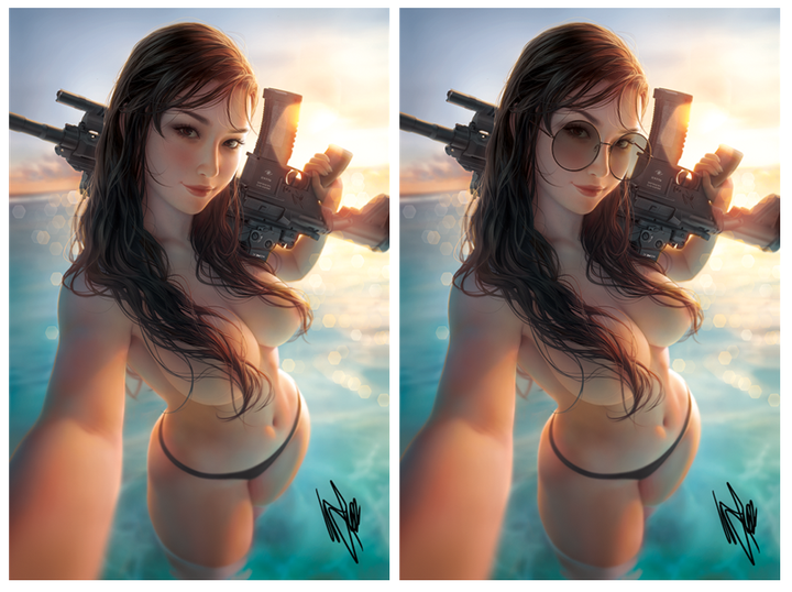 GUN HONEY #1 BLOOD FOR BLOOD WARREN LOUW STORE EXCLUSIVE OPTIONS