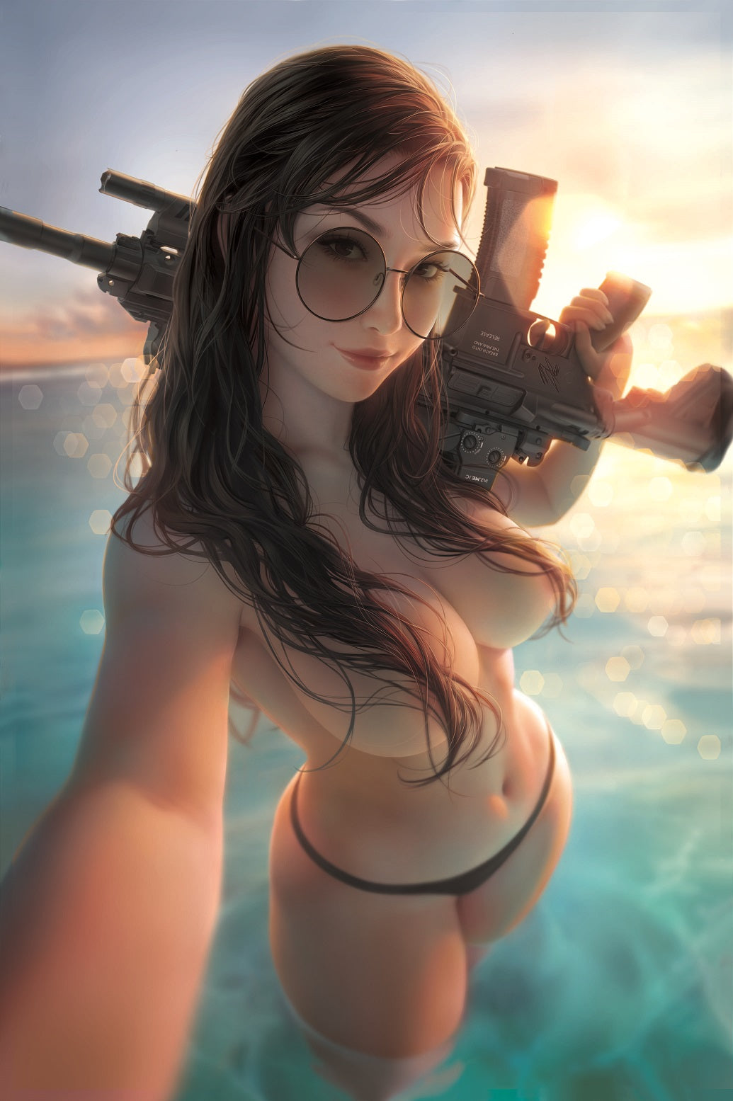 GUN HONEY #1 BLOOD FOR BLOOD WARREN LOUW STORE EXCLUSIVE OPTIONS