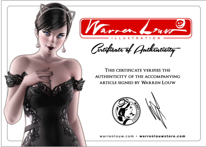 HARLEY QUINN VILLAIN OF THE YEAR COVER B SIGNED WITH COA